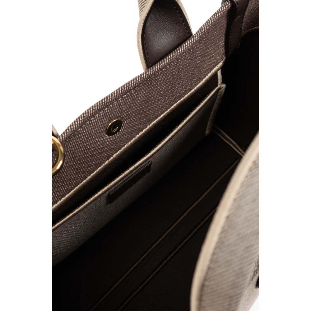 Chloé Handtas Draag Klein Beige Dames