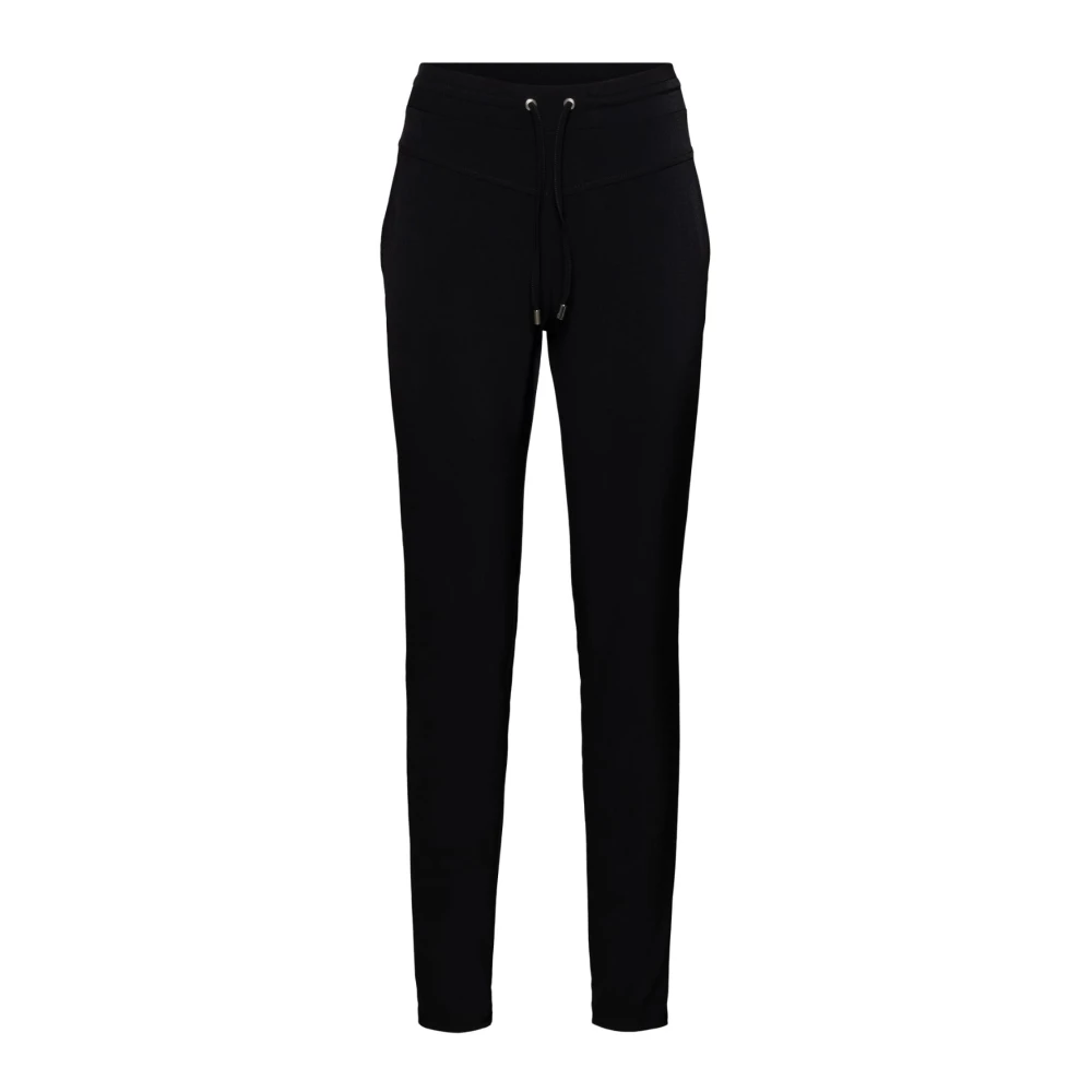 &Co Woman Penny Heavy Z Broek Black Dames