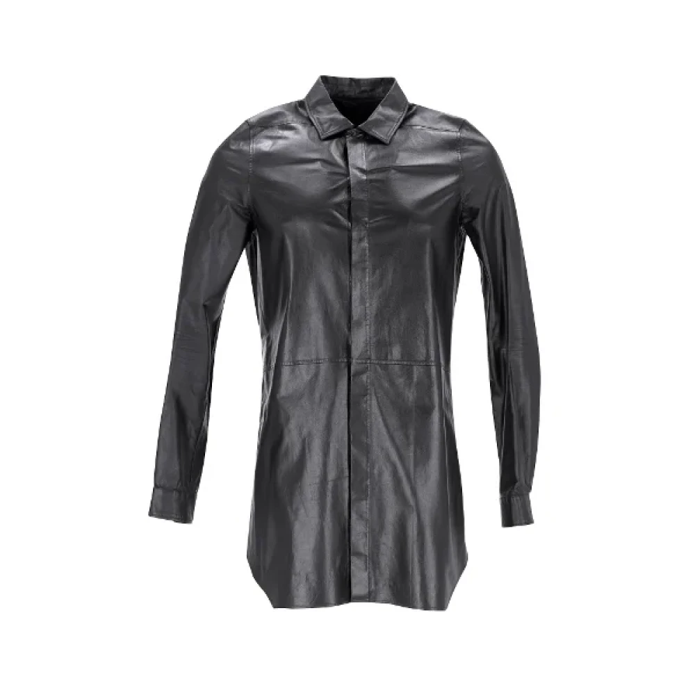 Rick Owens Pre-owned Leather tops Black Dames