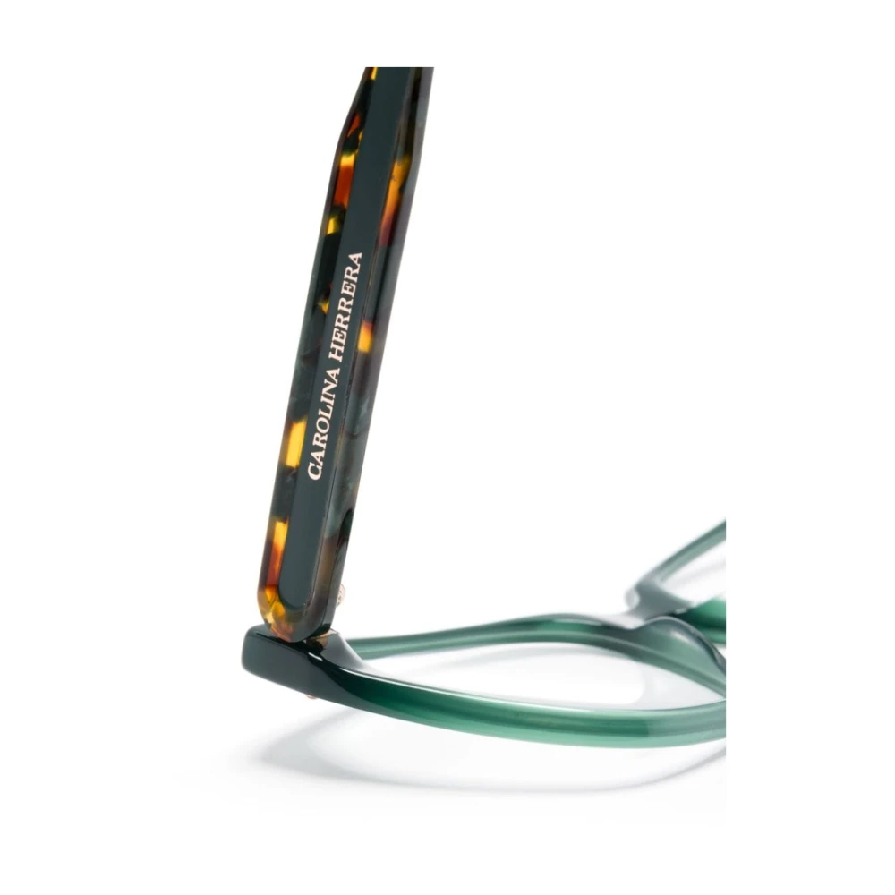Carolina Herrera Groene Optische Frame met Originele Accessoires Multicolor Dames