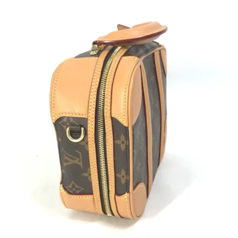 Louis Vuitton Vintage Pre-owned Fabric handbags Brown Dames