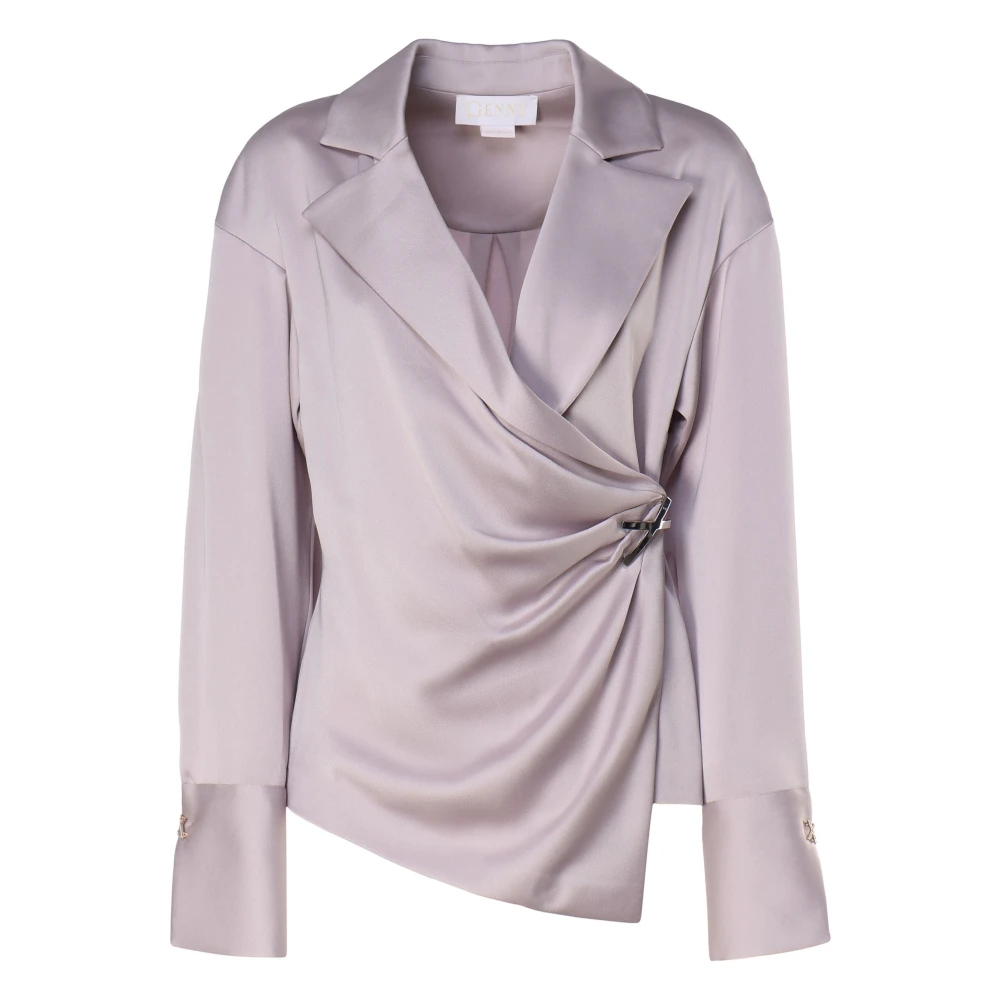 Genny Stijlvolle Blouses voor Vrouwen Gray Dames