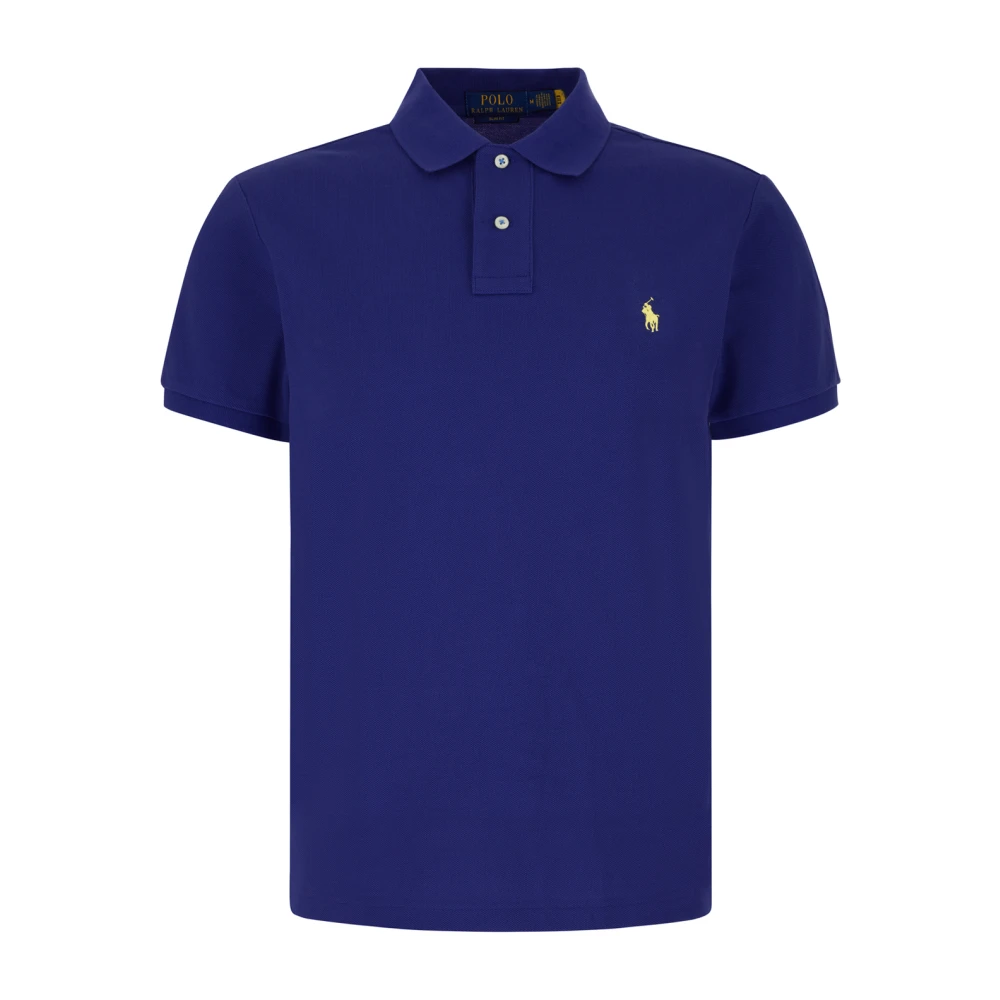 Polo Ralph Lauren Men's Blue Polo Shirts, S, Classic Polo Shirt For