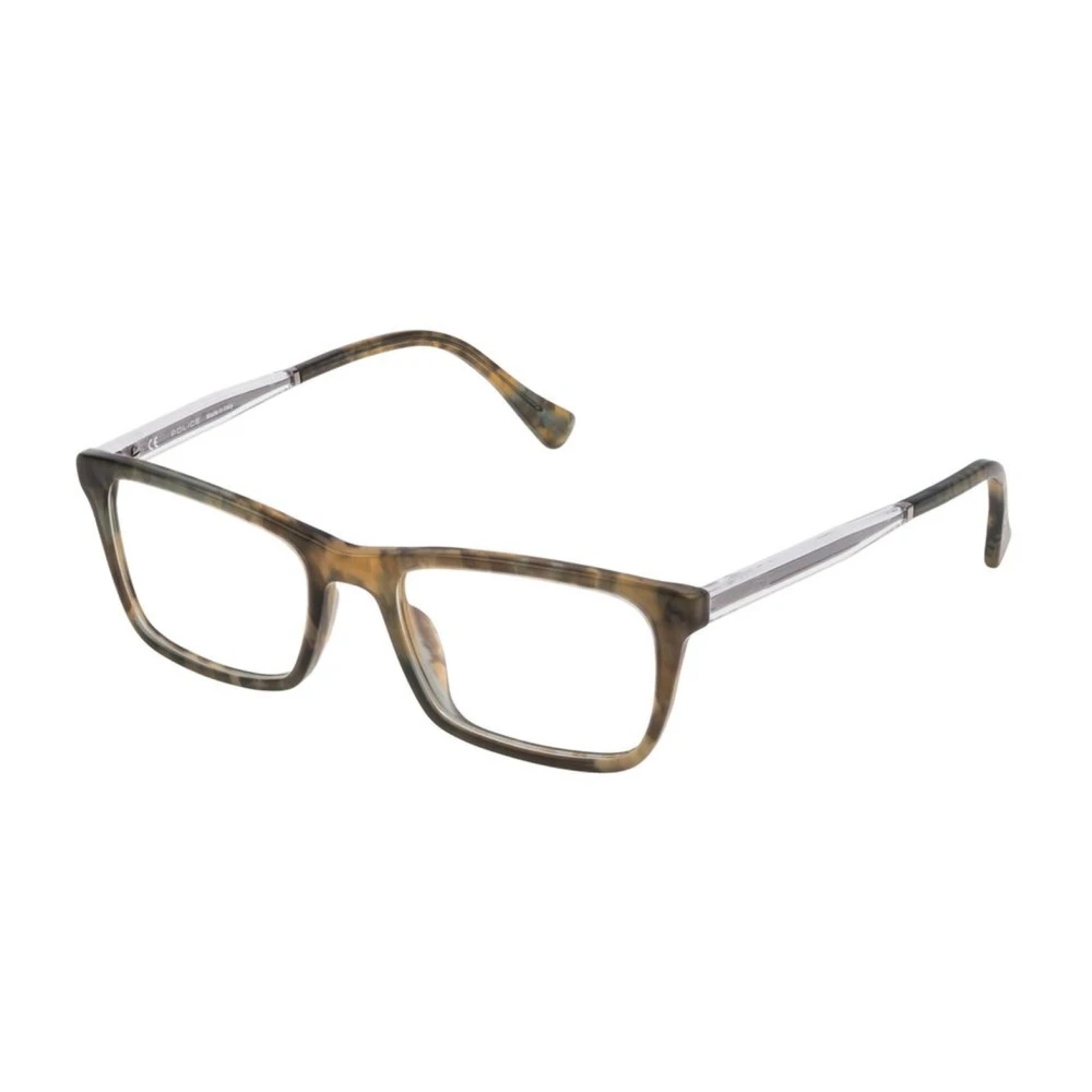 Police Groene Tortoise Shell Bril voor Mannen Green Heren