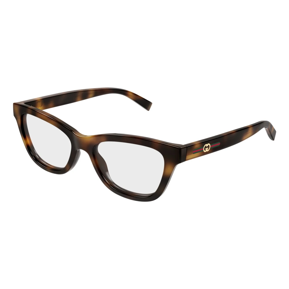 Gucci Women's Brown Glasses, 52 Mm, Optical Frame