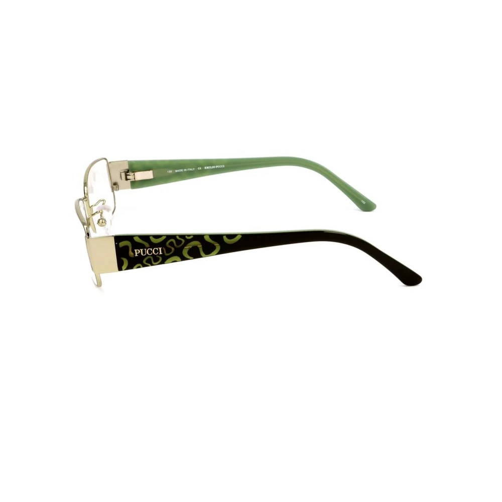 EMILIO PUCCI Multicolor metalen montuur bril voor vrouwen Multicolor Dames