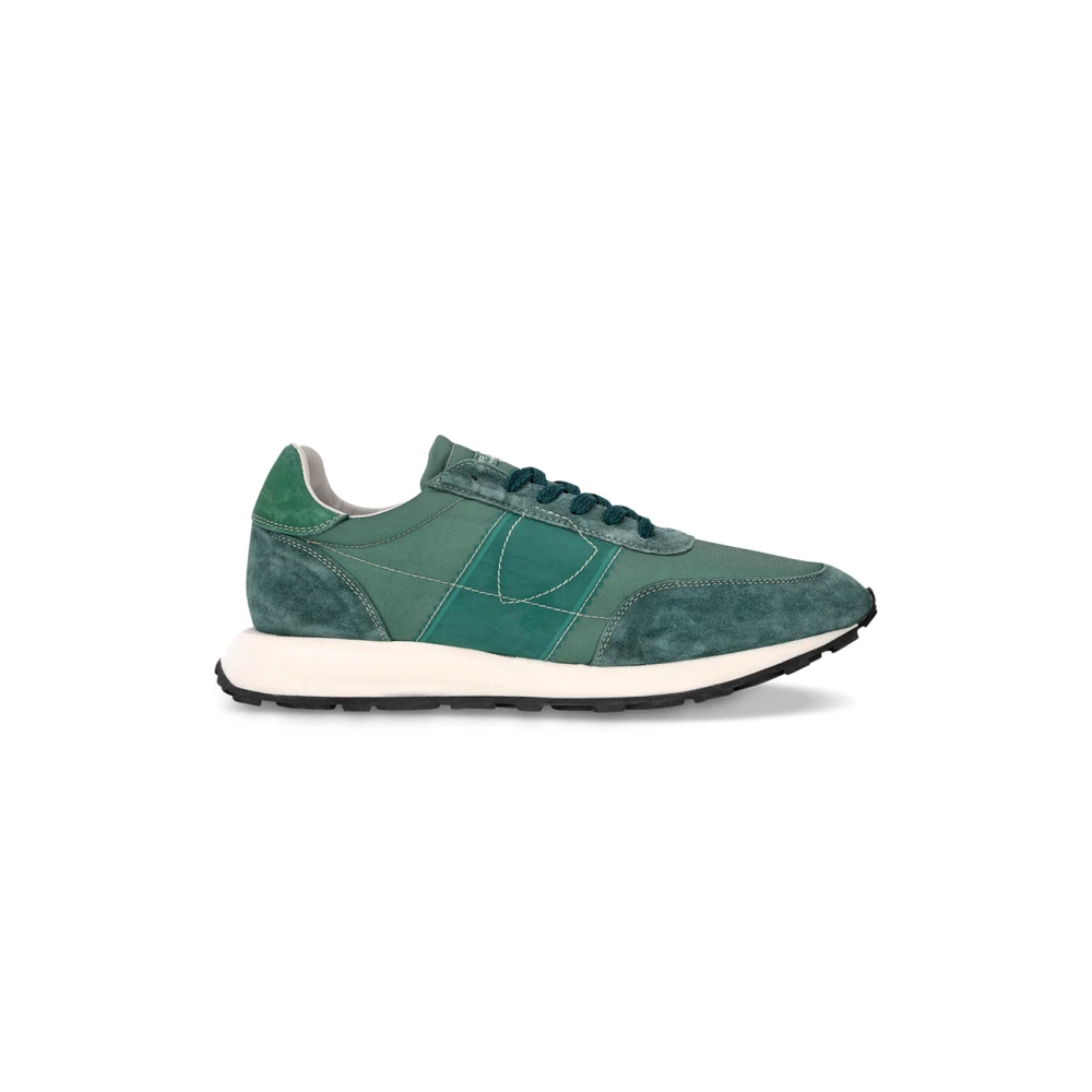Philippe Model Men's Green Sneakers, 7 Uk, Trainers Tour Running