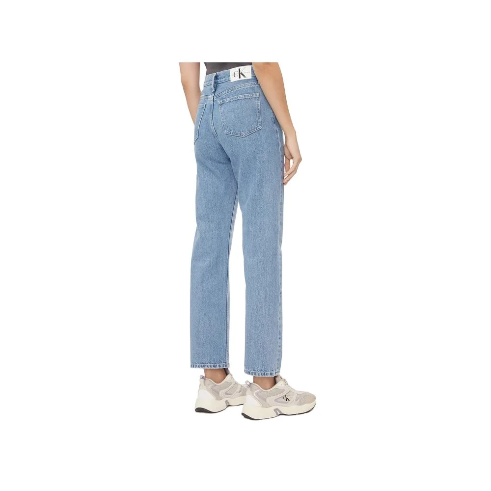 Calvin Klein Jeans Lichtblauwe Baggy Jeans & Broek Blue Dames