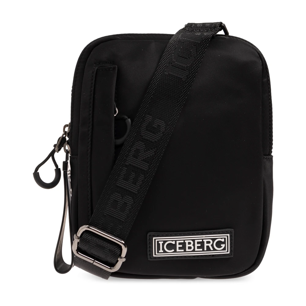 Iceberg Tas met logo Black Heren