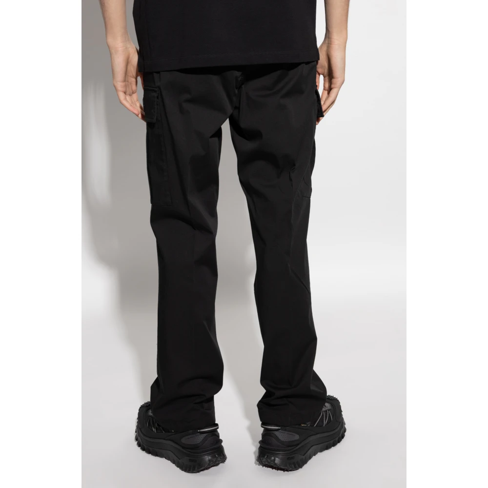 Moncler Logo broek Black Heren