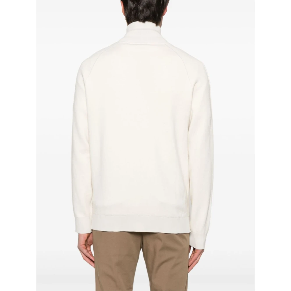Hugo Boss Stijlvolle Sweaters Collectie White Heren
