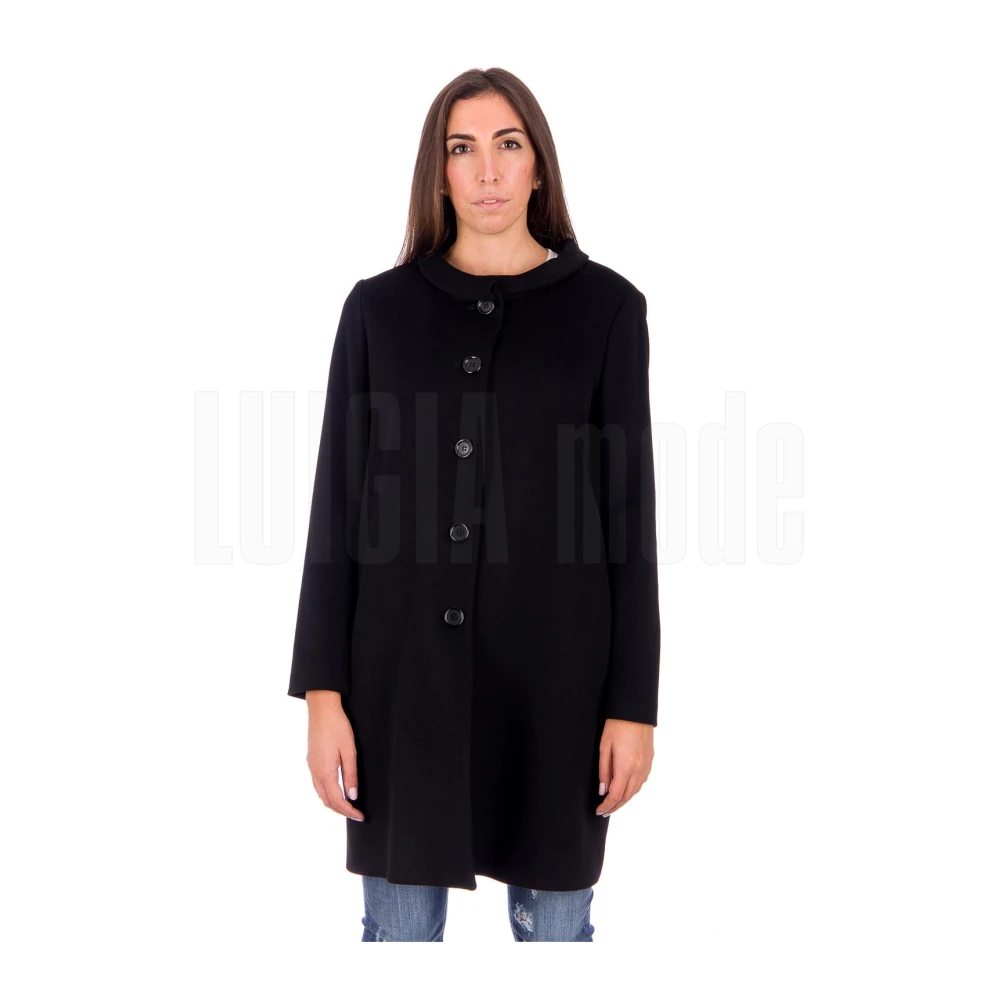 Aspesi Enkelrijige jas Black Dames