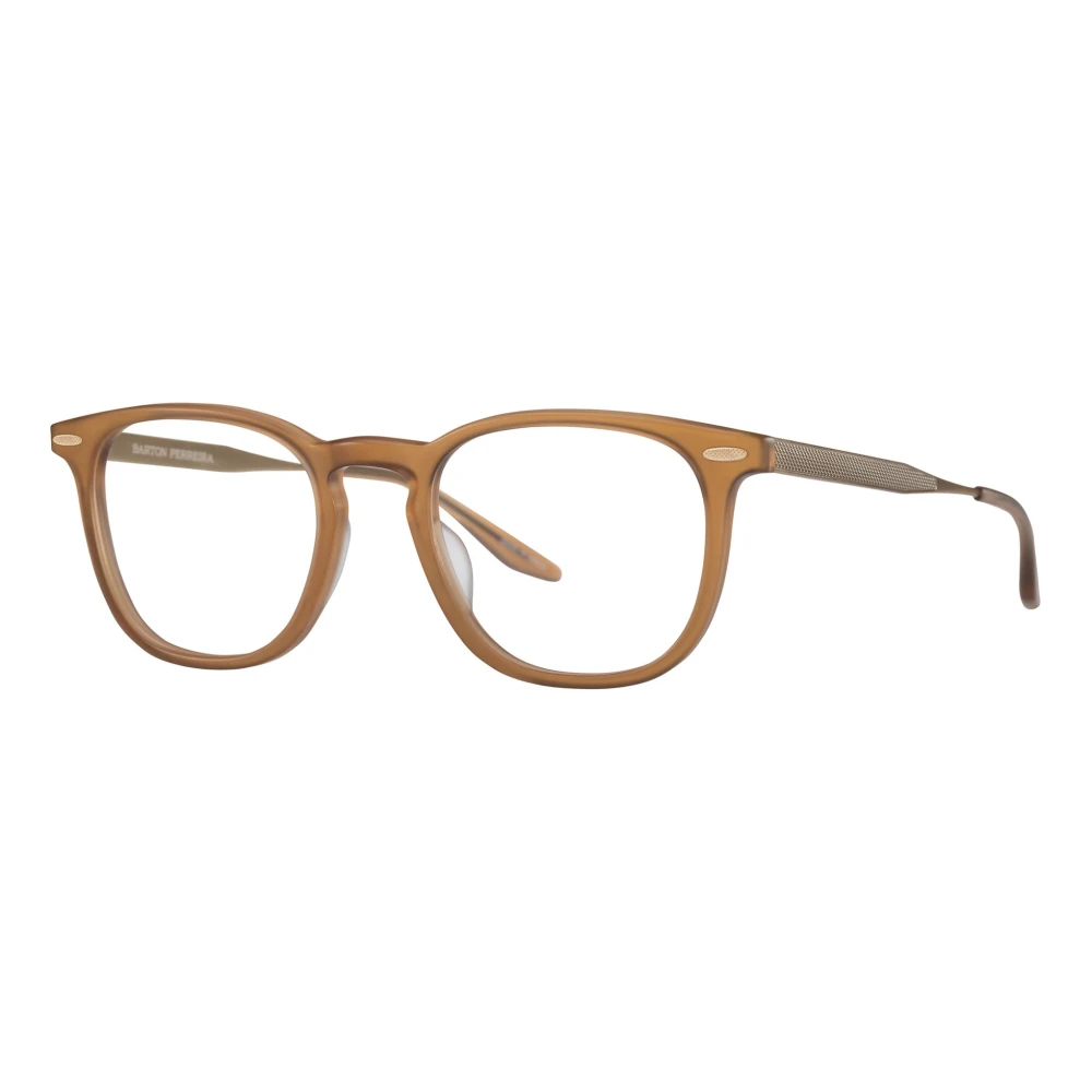 Barton Perreira Lichtbruine Brillenmonturen Brown Unisex