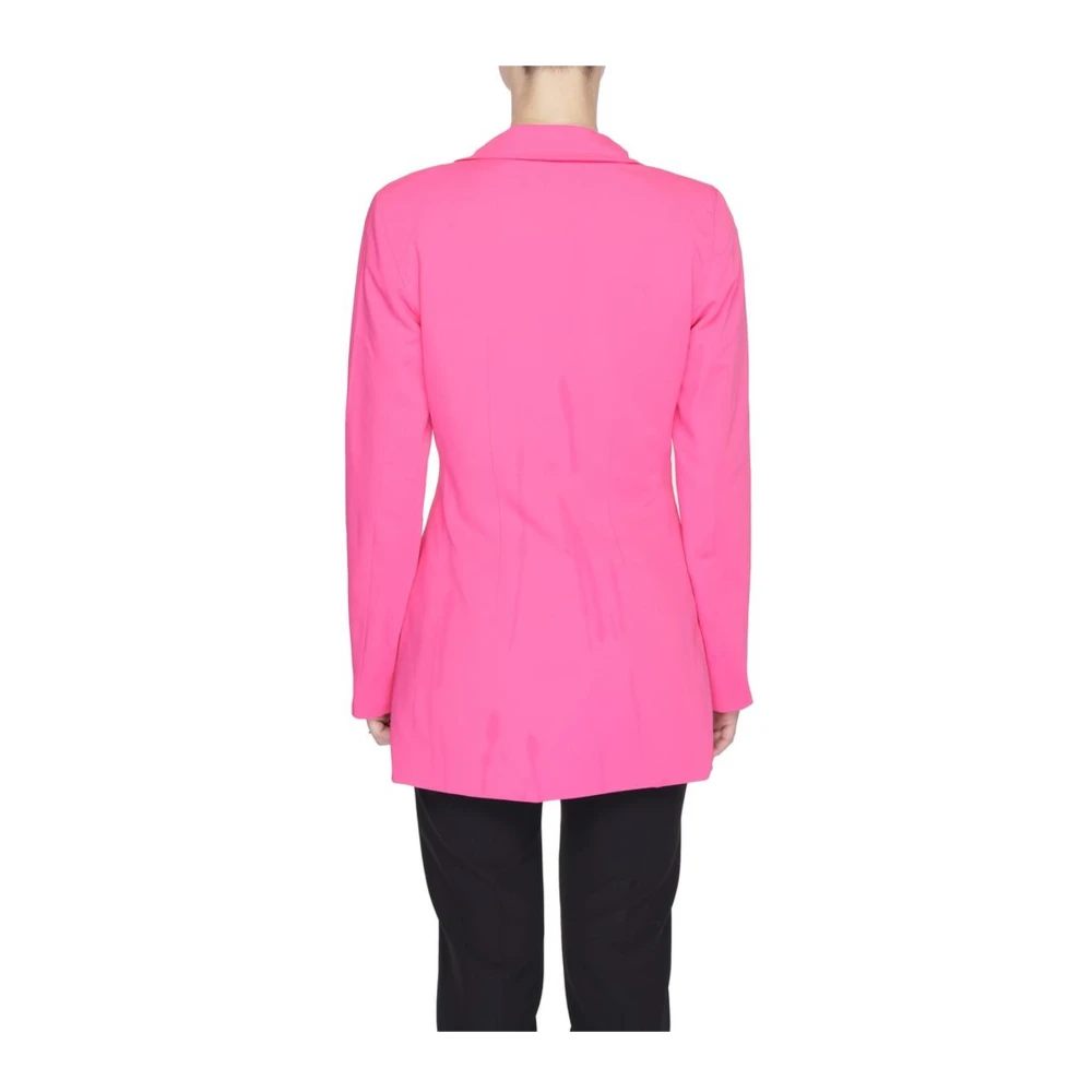 Vero Moda Polyester Blazer en Pakjasje Pink Dames
