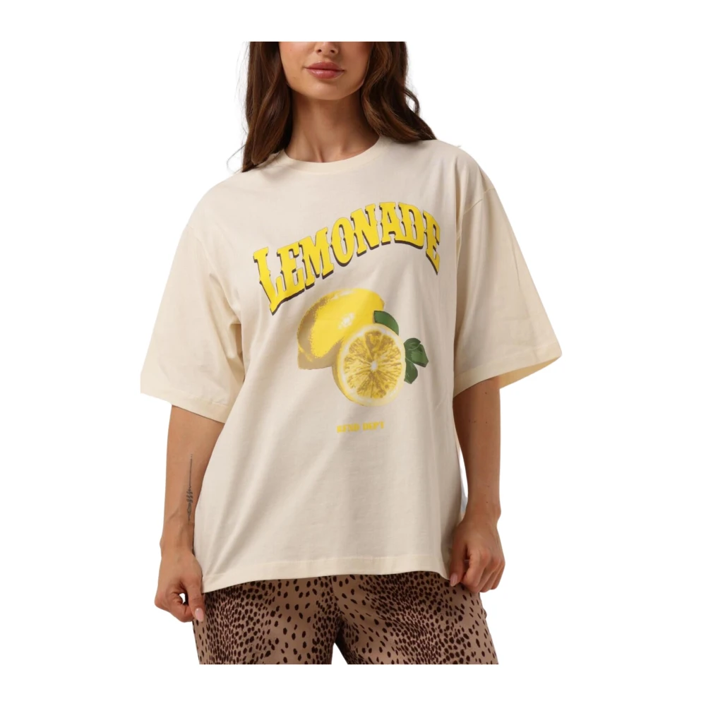 Refined Department Bruna Dames Tops T-shirts White Dames