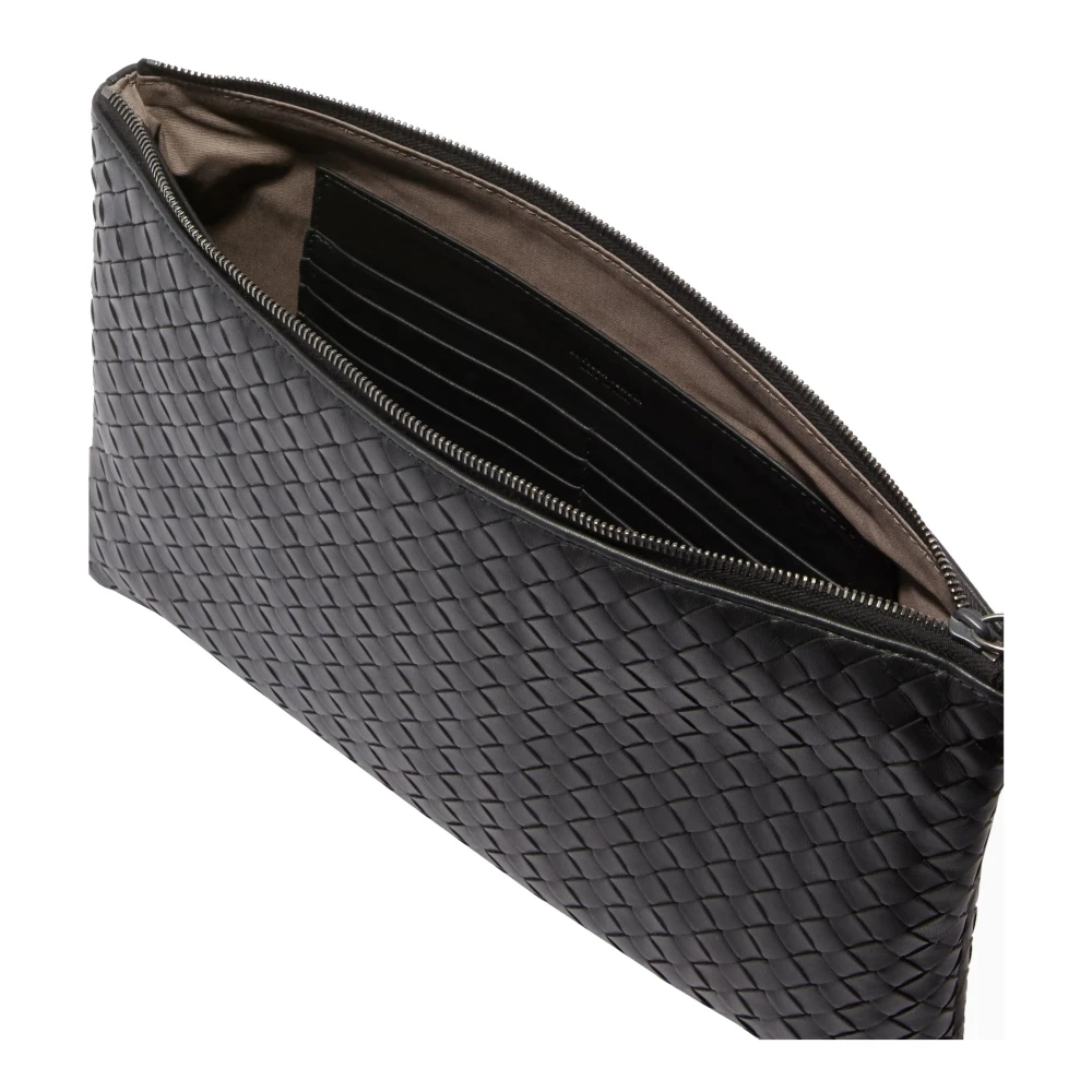 Bottega Veneta Intrecciato Clutch Tas voor Vrouwen Brown Dames