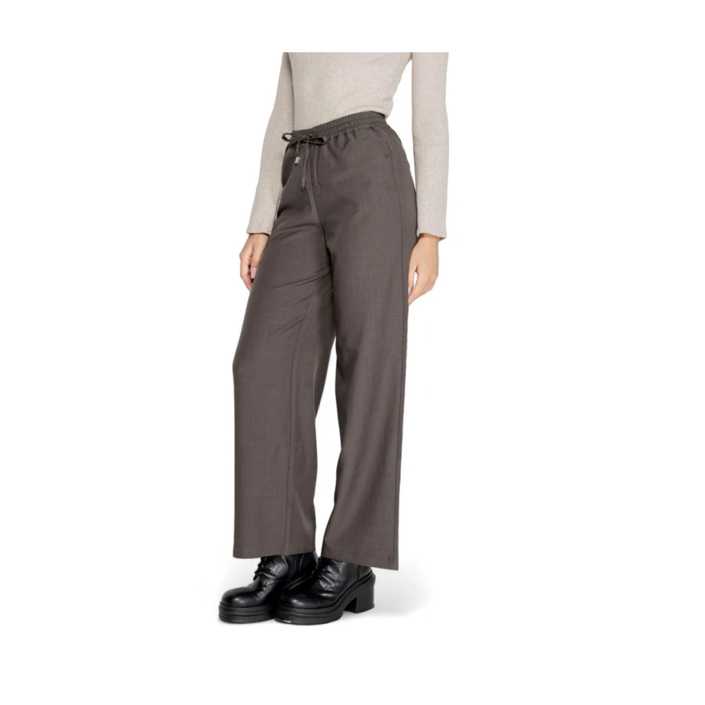 Only Grijze Polyester Jeans & Broek Collectie Gray Dames