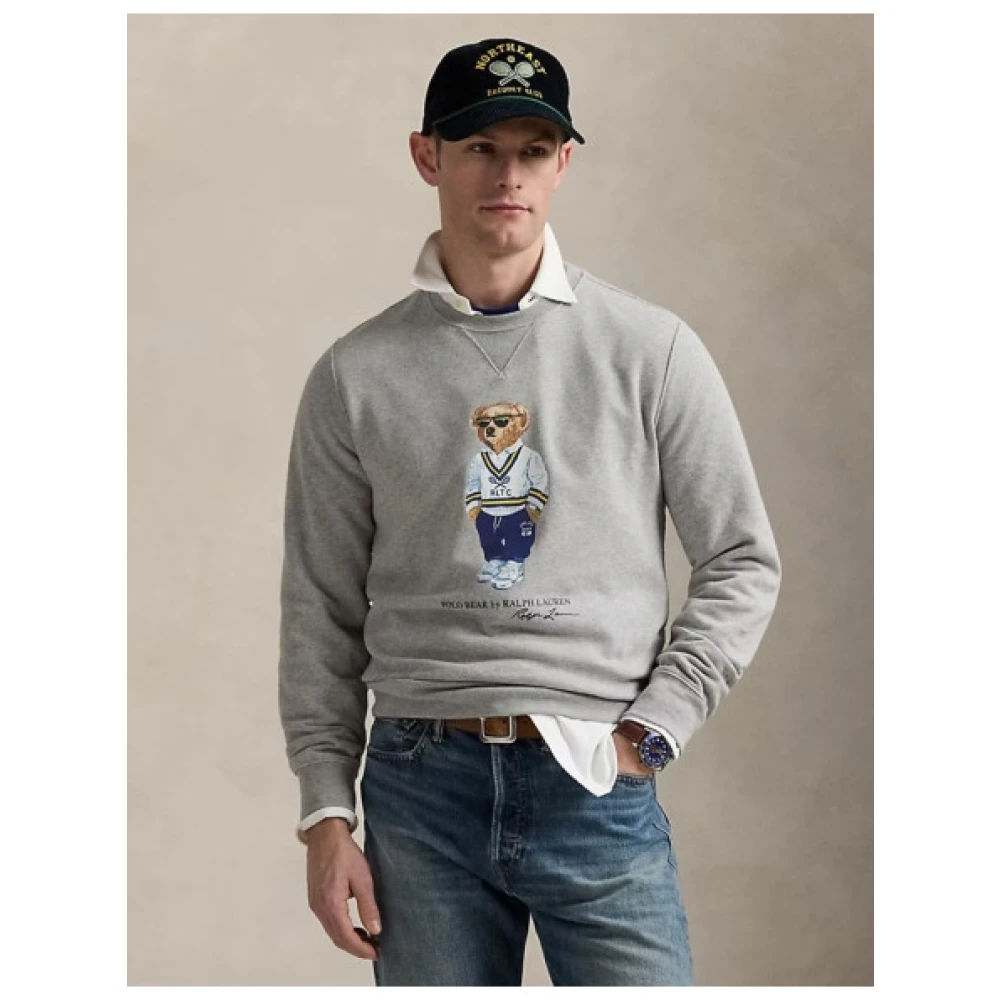 Polo Ralph Lauren Polo Bear Sweatshirt Gray Heren