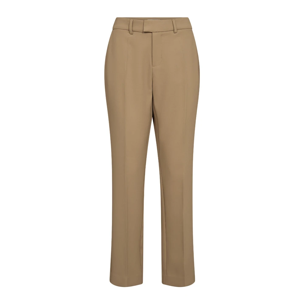 Mos Mosh Women's Brown Slim-Fit Classic Trousers Tannin - Slim-Fit Trousers - Xl - Trousers