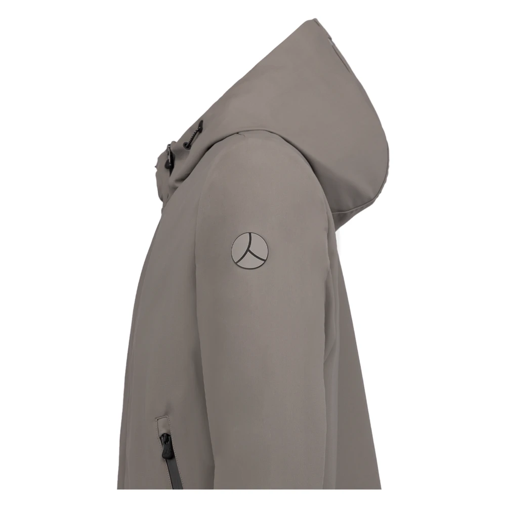 People of Shibuya Waterafstotende Hoodie Pm888 L Gray Heren