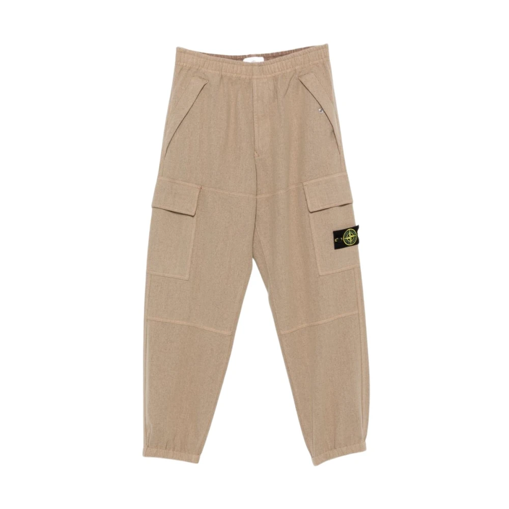 Stone Island Uomo Beige Pantaloni, W32, New,