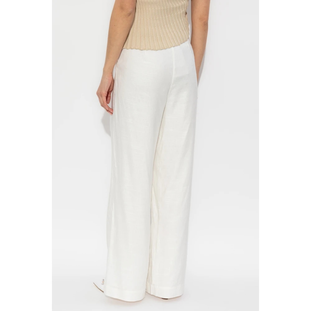 Cult Gaia Broek Kora White Dames