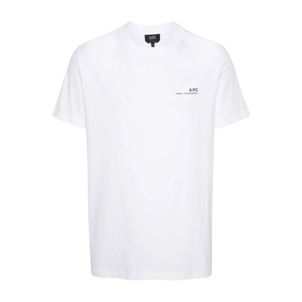 A.p.c. - Tops > T-Shirts - White - A.p.c. - Modalova