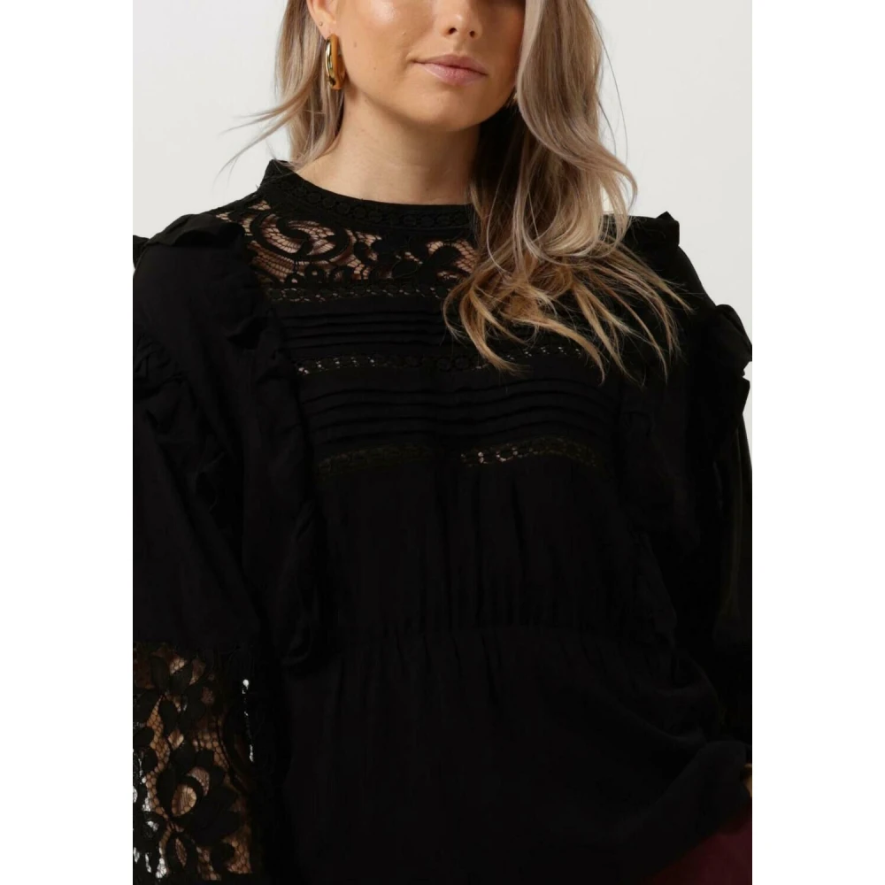 Object Dames Blouses Objarienne New L s Top E Div Black Dames