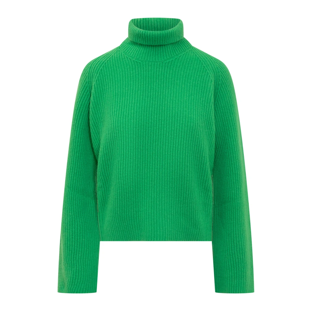 Jucca Hoge hals trui Green Dames