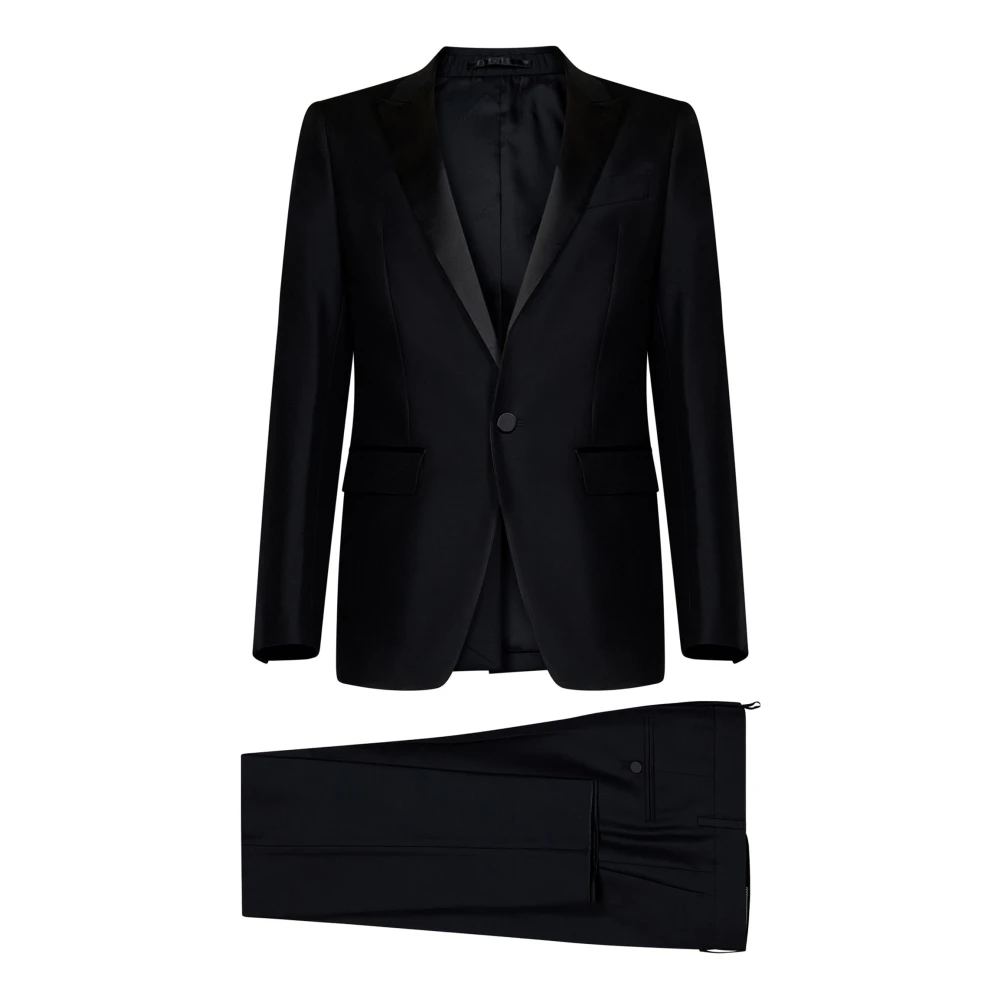 Dsquared2 Men's Black Single Breasted Suits, Xl, Berlin Suit