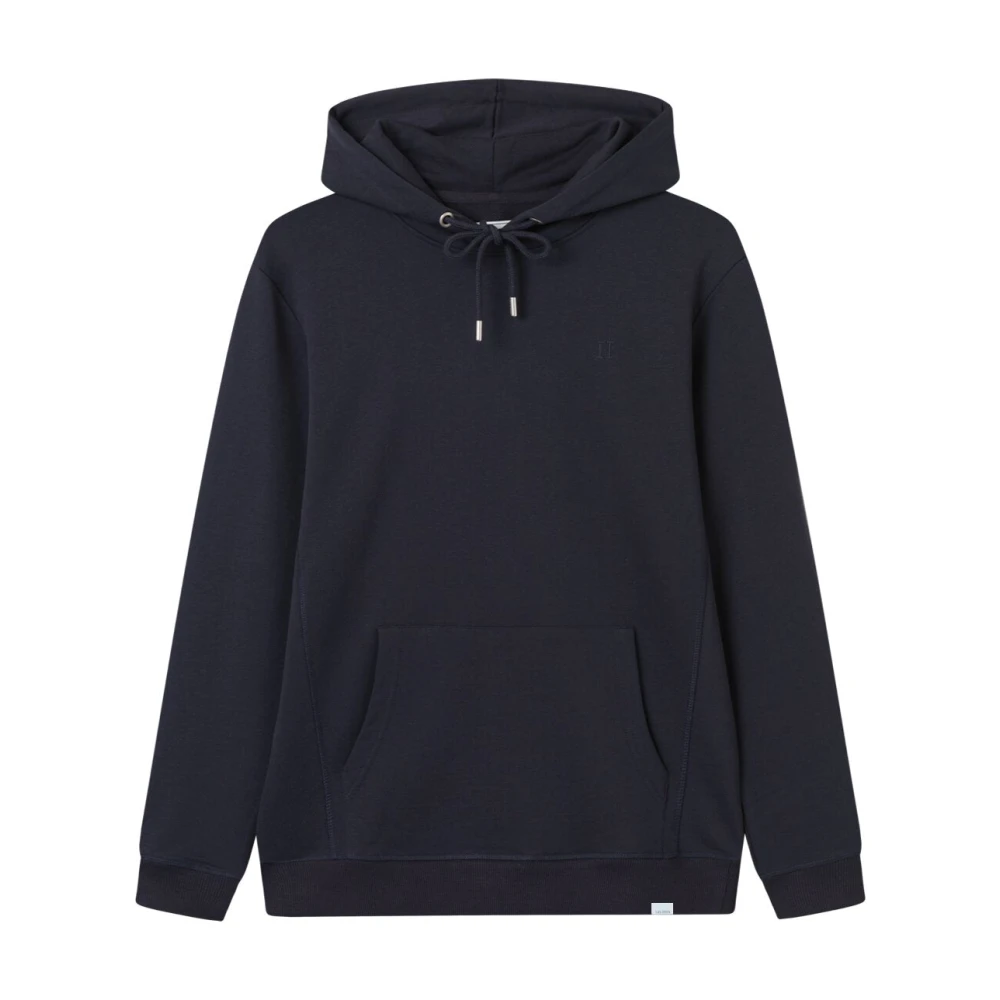 Les Deux Tonal Hoodie in Donker Marineblauw Blue Heren