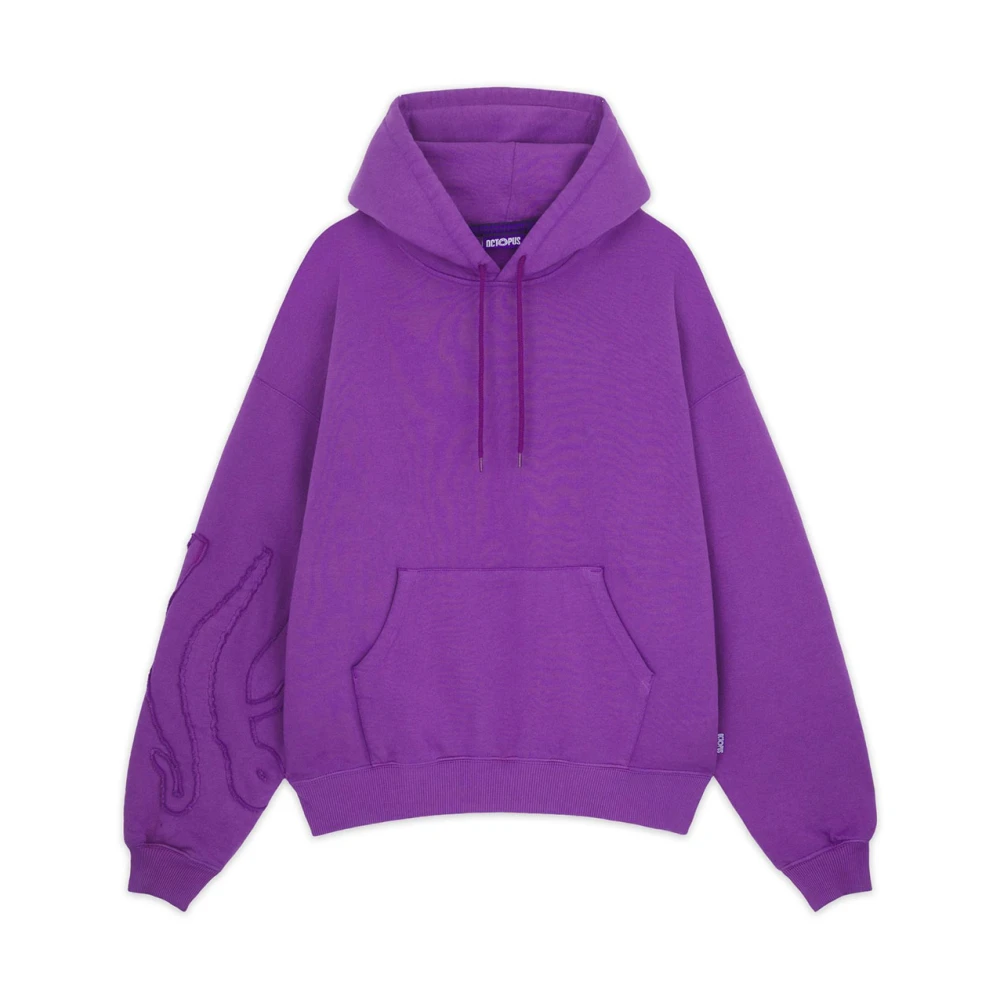 Octopus Katoenen Breigoed en Sweaters Purple Heren