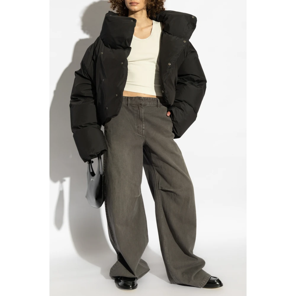 Entire Studios Top Cropped Beige Dames