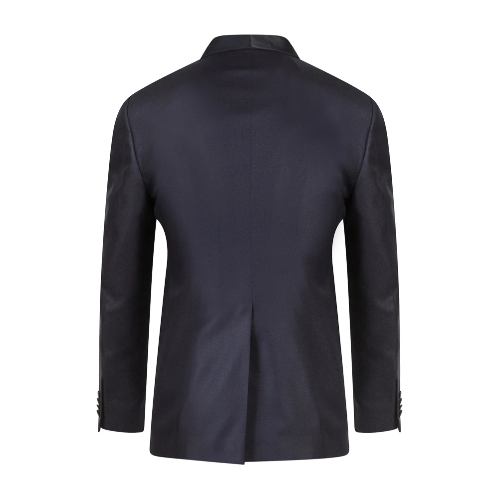 Tagliatore Luxe Single Breasted Suit Set Blue Heren