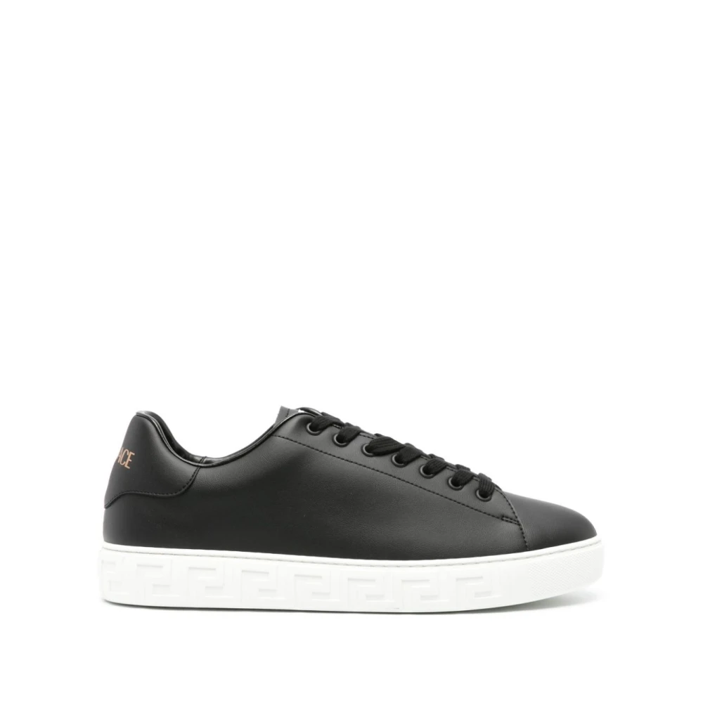 Versace Men's Black Sneakers,, Sneaker Shoes Size 7 Uk