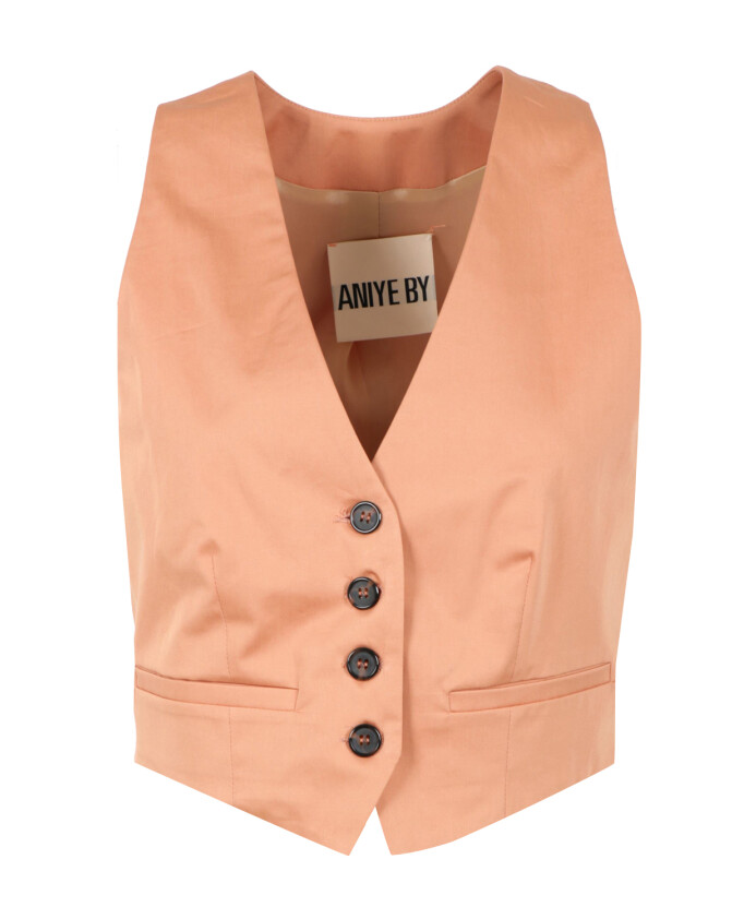gilet-en-coton-elegant-col-en-v-et-boutons-devant