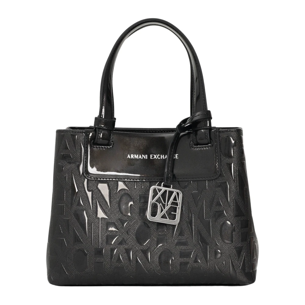 Armani Exchange Elegante Bolso Negro Con Diseño Versátil Bags Mujer Negro 