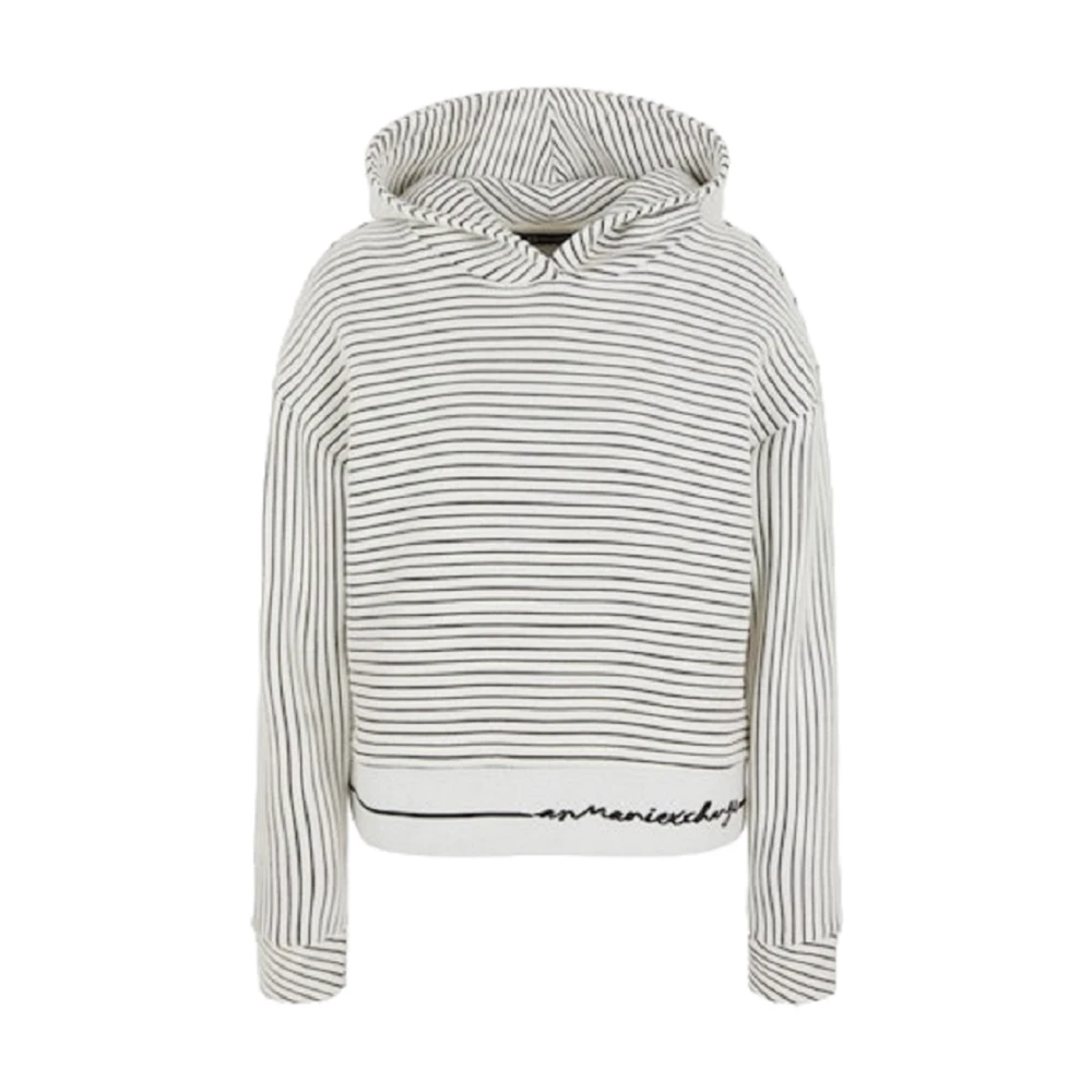 Armani Exchange Vrouw Multicolor Hoodies & Sweatvesten Dames, Veelkleurig, S, Katoen, Hooded Sweatshirt