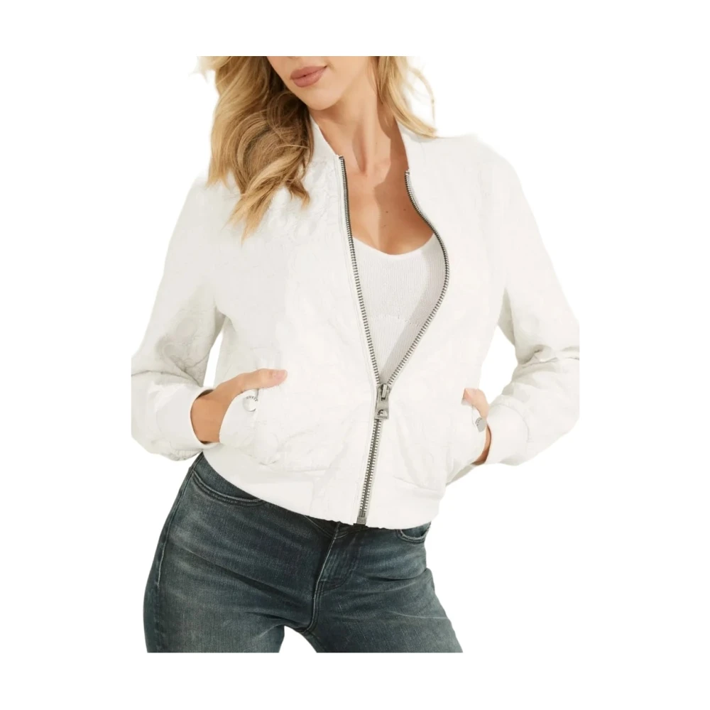 Guess Bomberjack White Dames