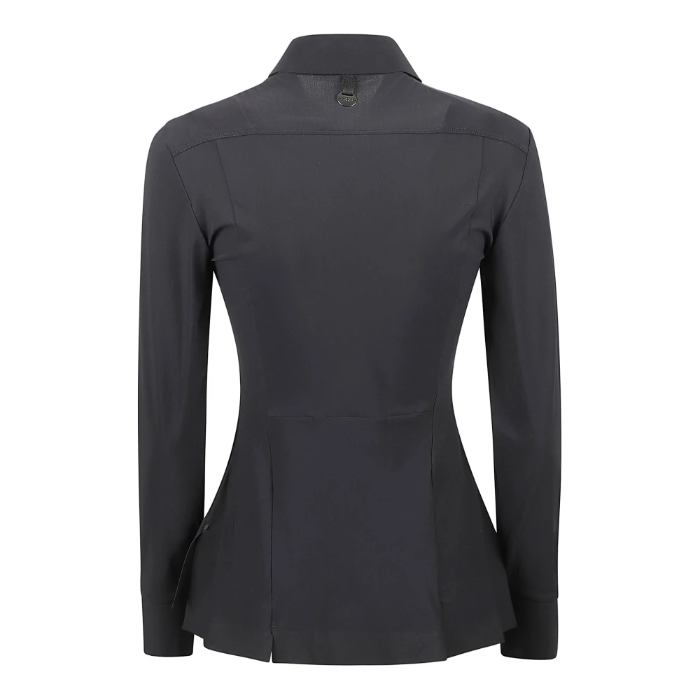 High Zwarte overhemden Black Dames