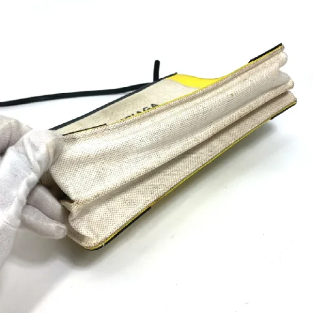 Balenciaga Vintage Pre-owned Leather shoulder-bags Yellow Dames