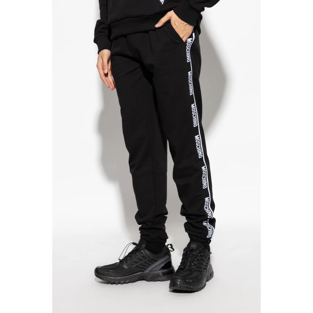 Moschino Sweatpants uit de ondergoedlijn Black Heren