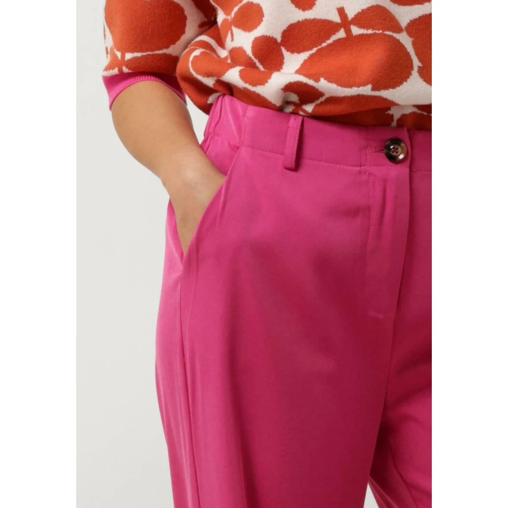 Ydence Roze Pantalon Solage Broek Pink Dames