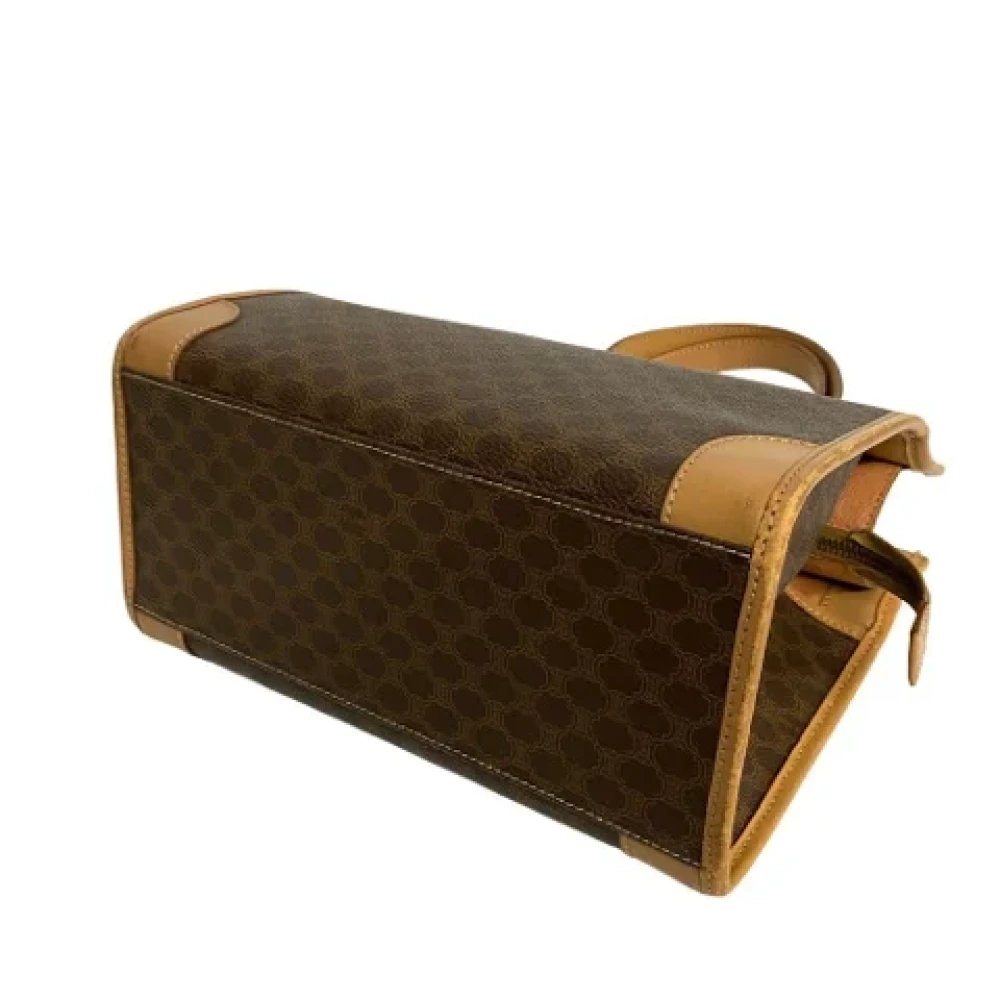 Celine Vintage Pre-owned Leather celine-bags Brown Dames