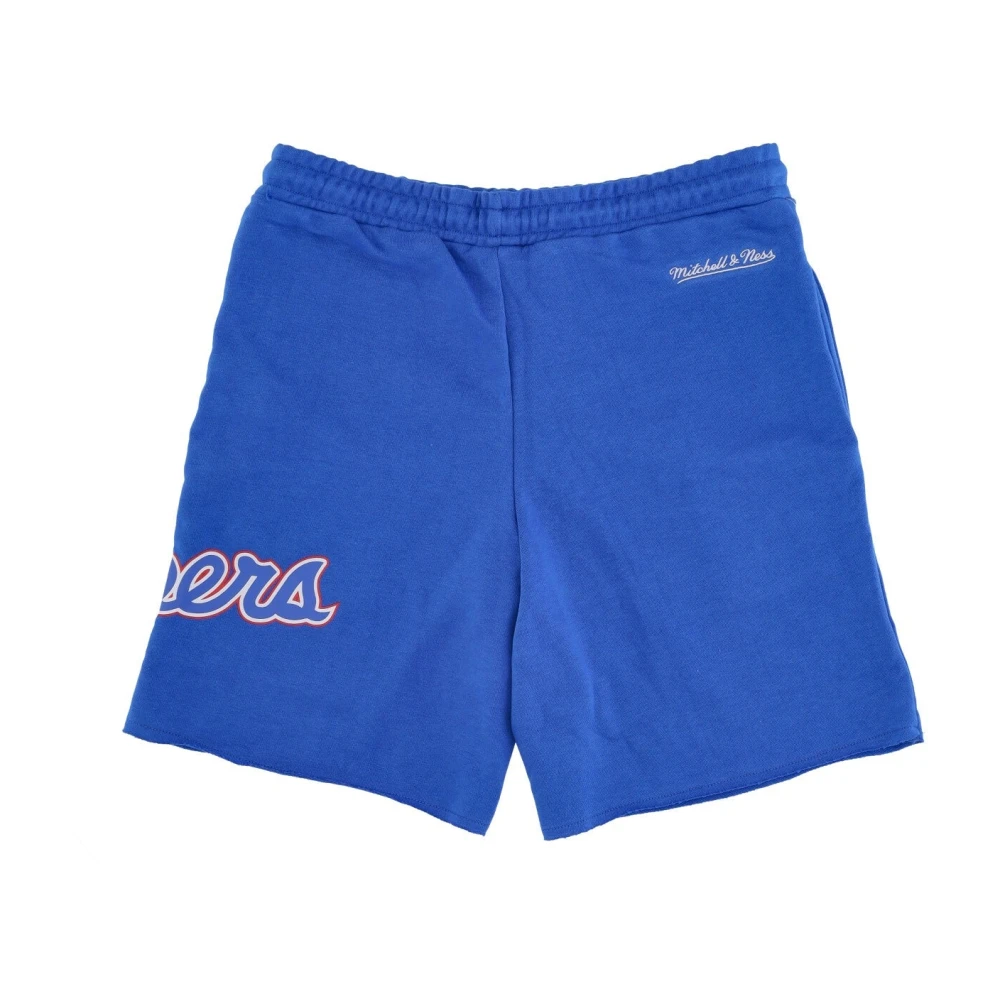 Mitchell & Ness NBA Game Day French Terry Shorts Blue Heren