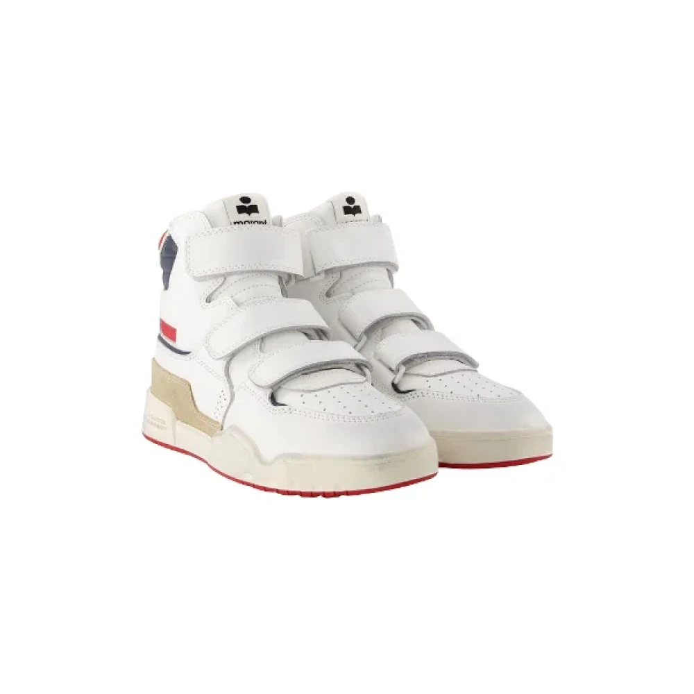 Isabel Marant Pre-owned Leather sneakers White Dames