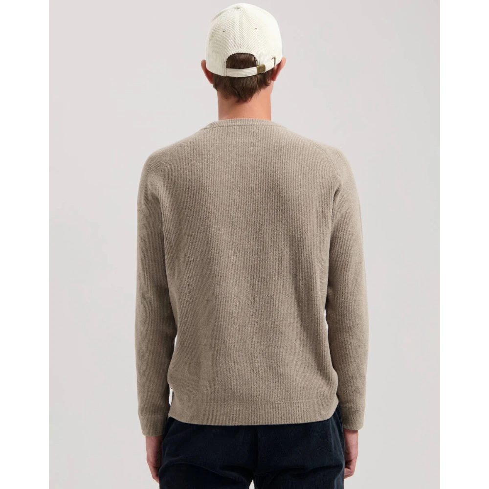 Dstrezzed Njord Crew Pullover Brown Heren