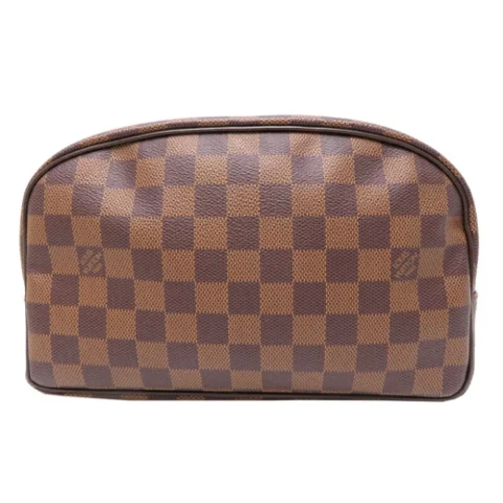 Louis Vuitton Vintage Pre-owned Canvas clutches Brown Unisex
