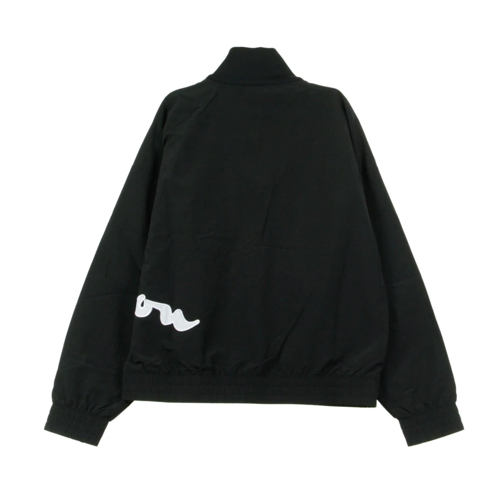 Champion Zwarte Windbreaker Jas voor Vrouwen Black Dames