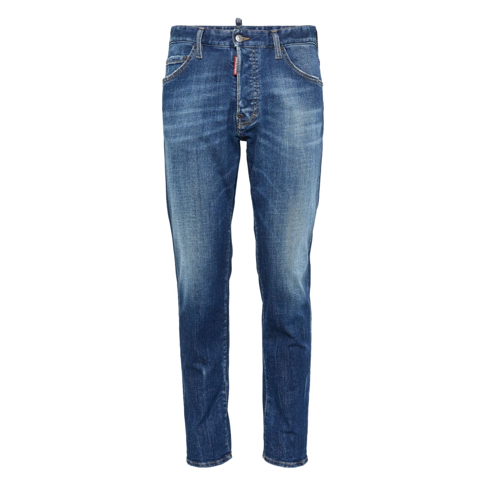 Dsquared2 Klassieke Denim Jeans voor dagelijks gebruik Blue Heren
